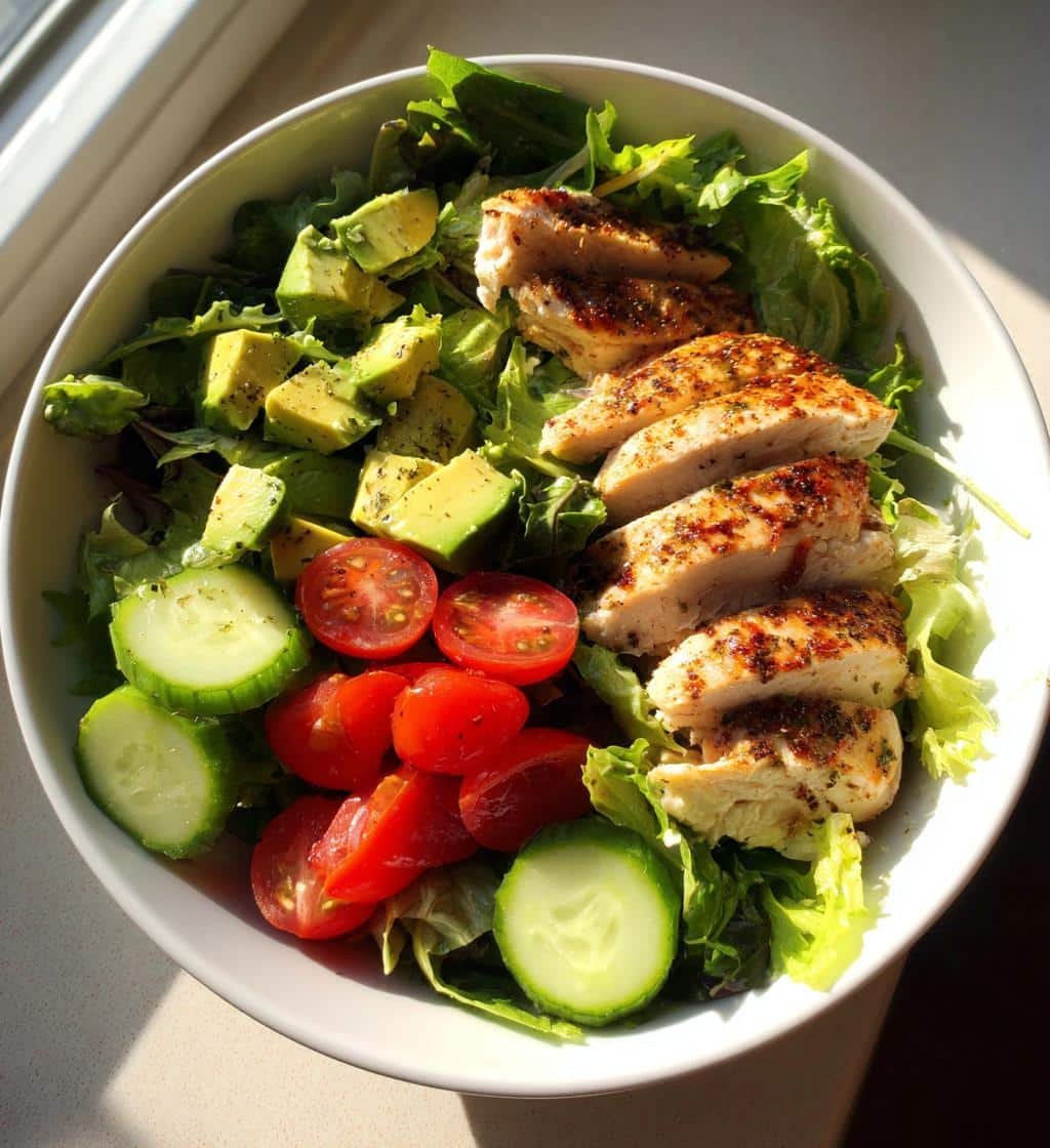 Healthy High-Protein Weight-Loss Salad - detail 1