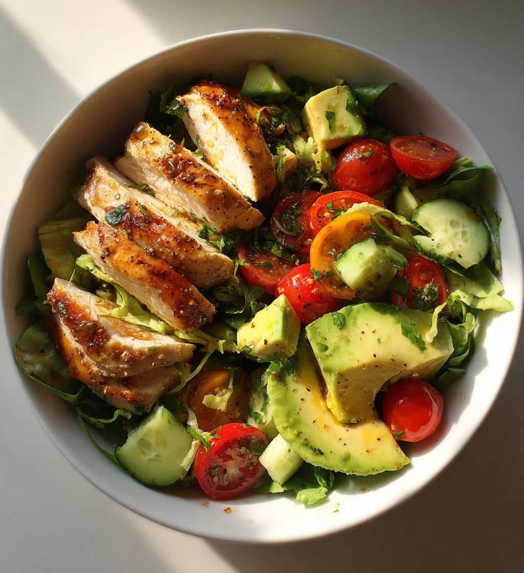Healthy High-Protein Weight-Loss Salad