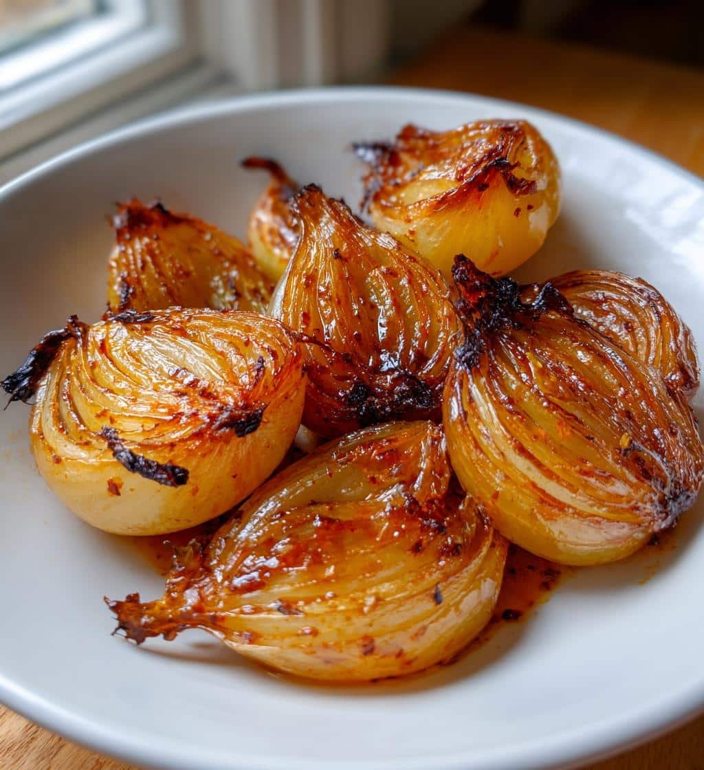 Healthy Homemade Cajun Spiced Roasted Onions