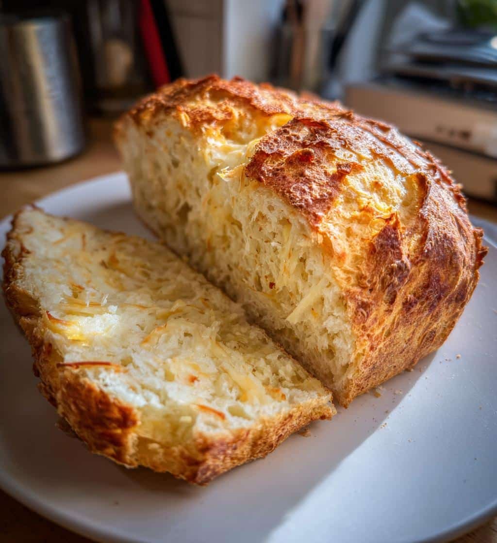 Healthy Homemade Cheese Bread