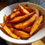 Healthy Homemade Crispy Sweet Potato Wedges