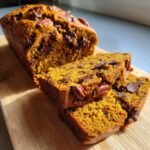 Healthy Homemade Pumpkin Chocolate Pecan Bread