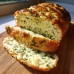 Healthy Homemade Swirled Garlic Herb Bread