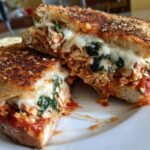 Healthy Lasagna Stuffed Garlic Bread