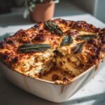 Healthy Lasagna with Brown Butter Sage Sauce