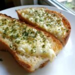 Healthy Low-Calorie Cheesy Garlic Bread