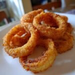 Healthy Low-Carb Onion Rings (Cottage Cheese Coating)