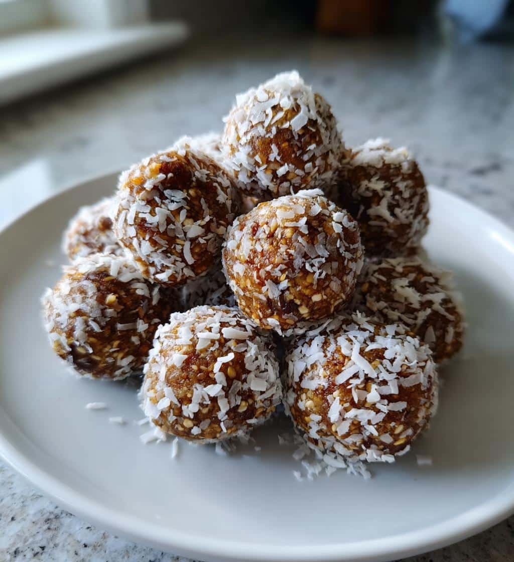 10-Minute Healthy Maca Date Energy Balls Recipe 4 Healthy Maca Date Energy Balls - detail 1