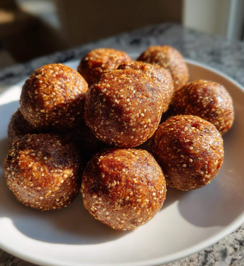 Healthy Maple Cinnamon Protein Balls - detail 1