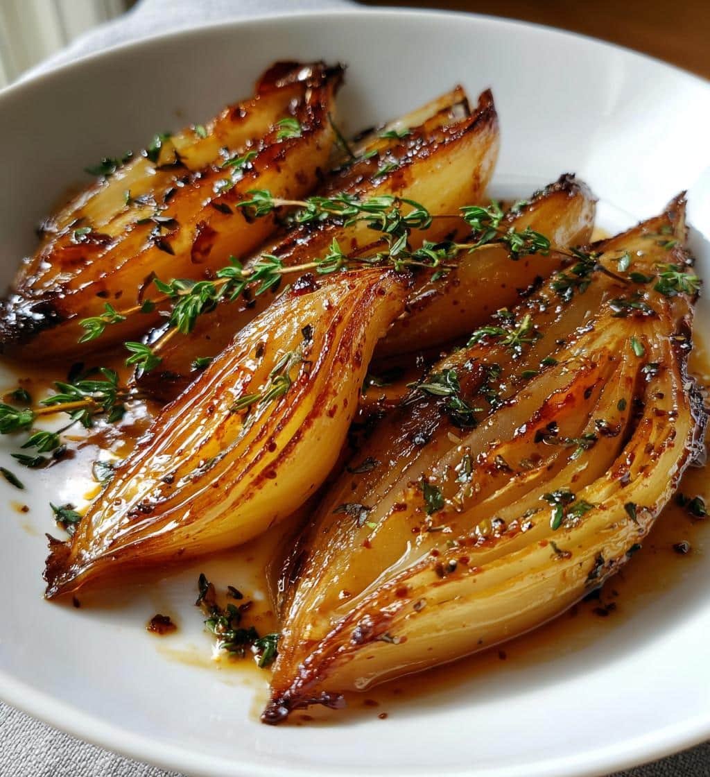 25-Minute Healthy Maple Glazed Roasted Onions Recipe 4 Healthy Maple Glazed Roasted Onions - detail 1