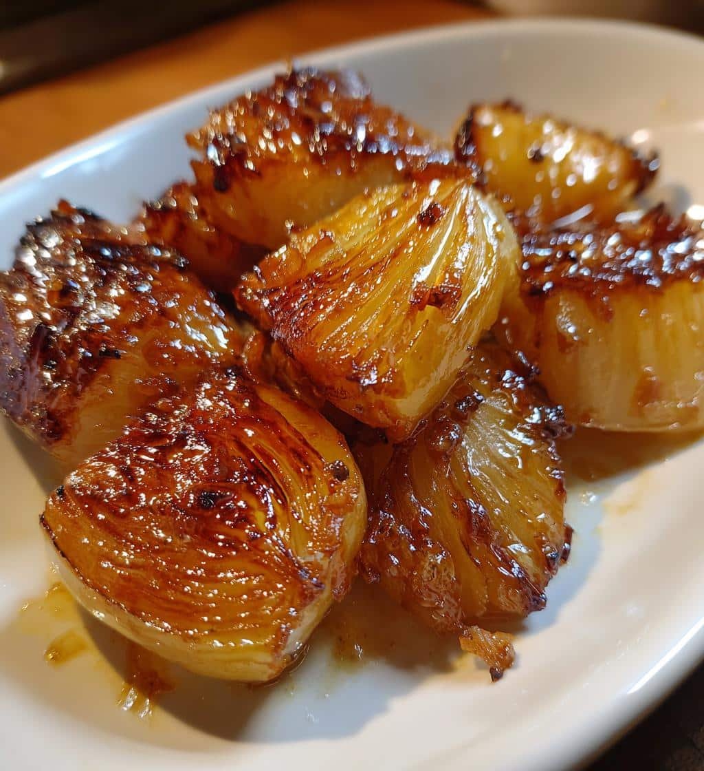 Healthy Miso-Roasted Onions