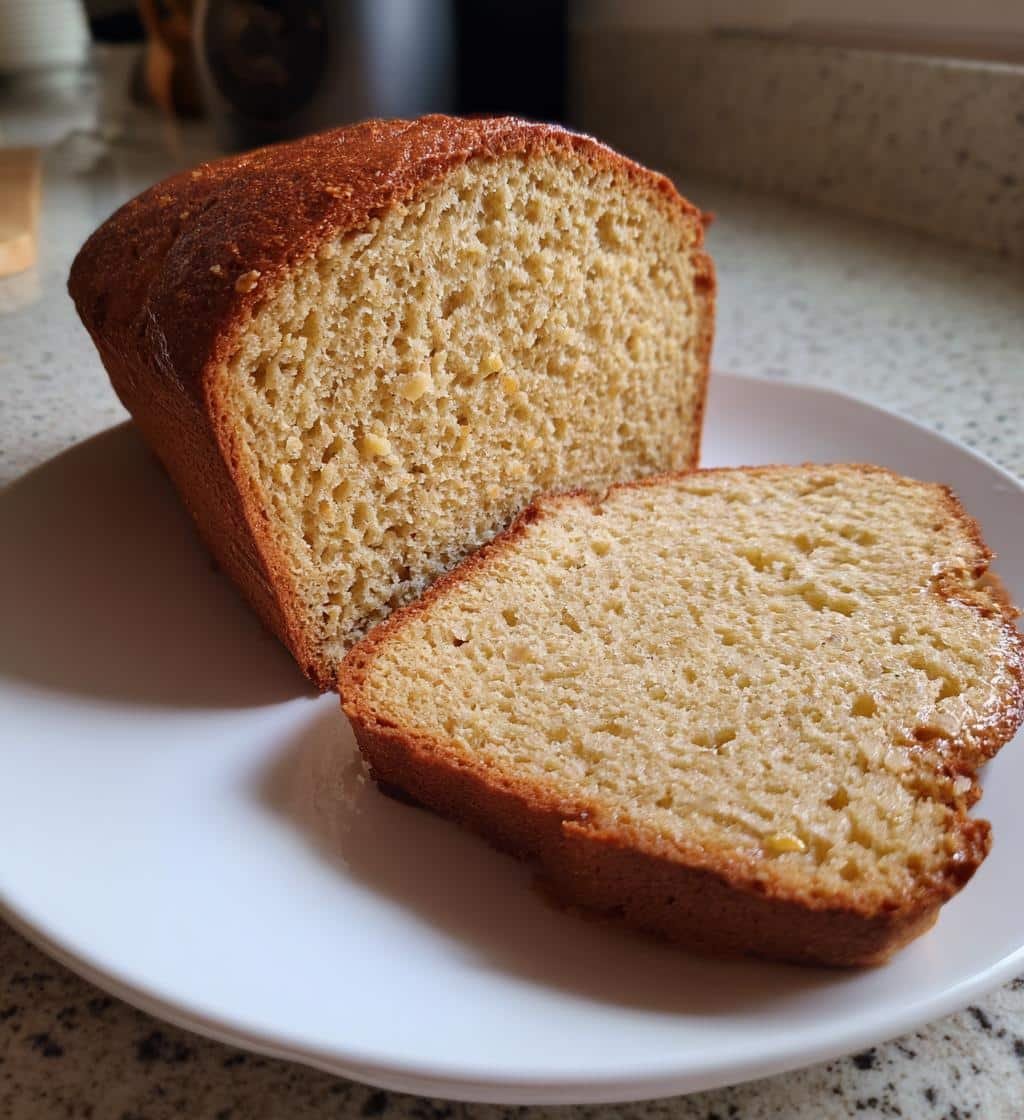 Healthy Oat Flour Bread - detail 1