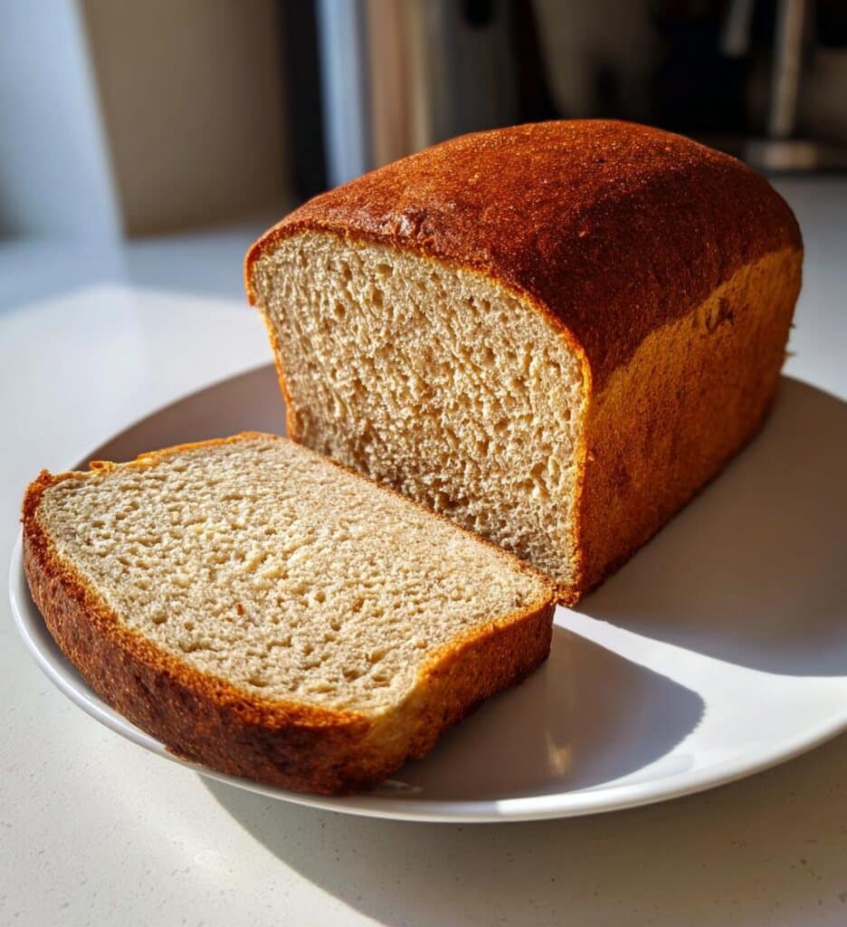 Healthy Oat Flour Bread