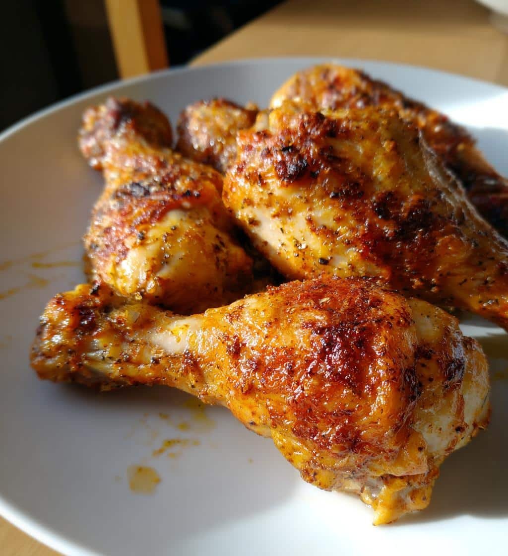Healthy Oven Baked Chicken Drumsticks