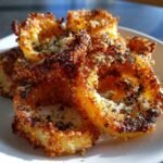 Healthy Parmesan and Herb Roasted Onions (Crispy Edges)