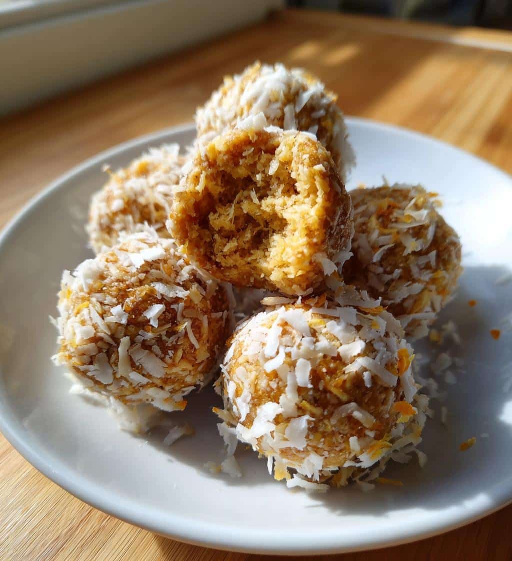 Healthy Piña Colada Protein Balls - detail 1