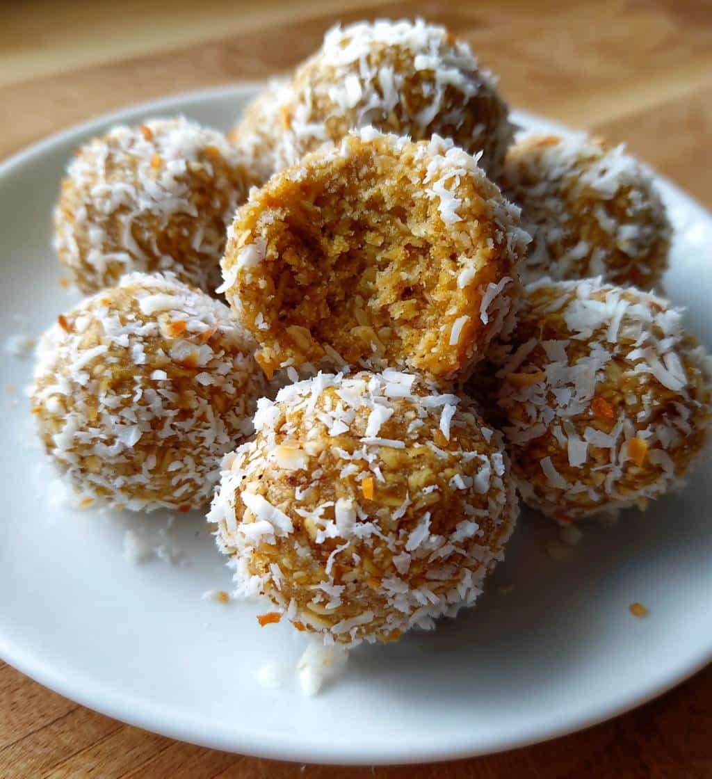Healthy Piña Colada Protein Balls