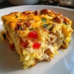 Healthy Quick Healthy Breakfast Casserole (4 Ingredients)