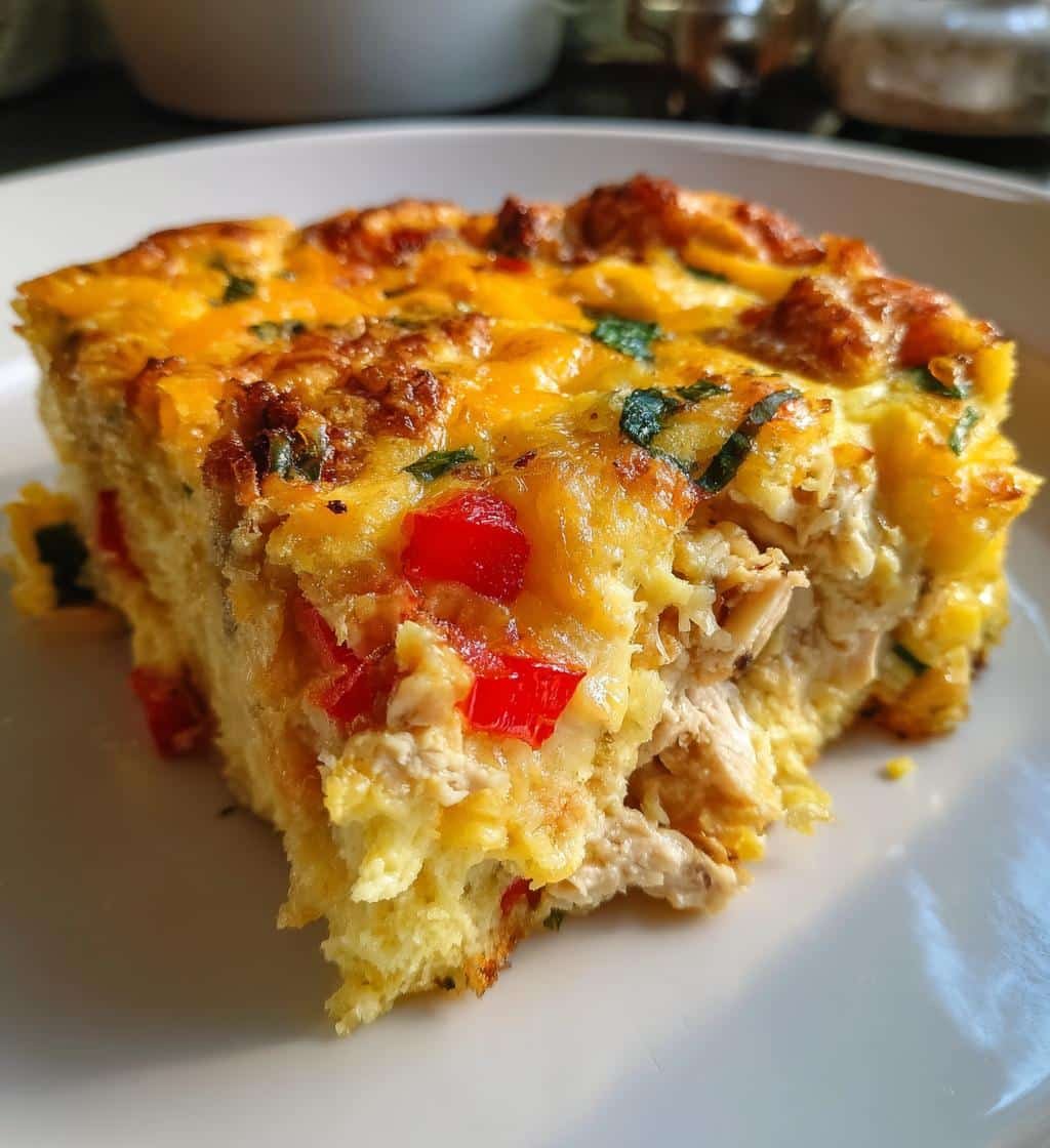 Healthy Quick Healthy Breakfast Casserole (4 Ingredients)
