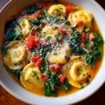 Healthy Ravioli Soup