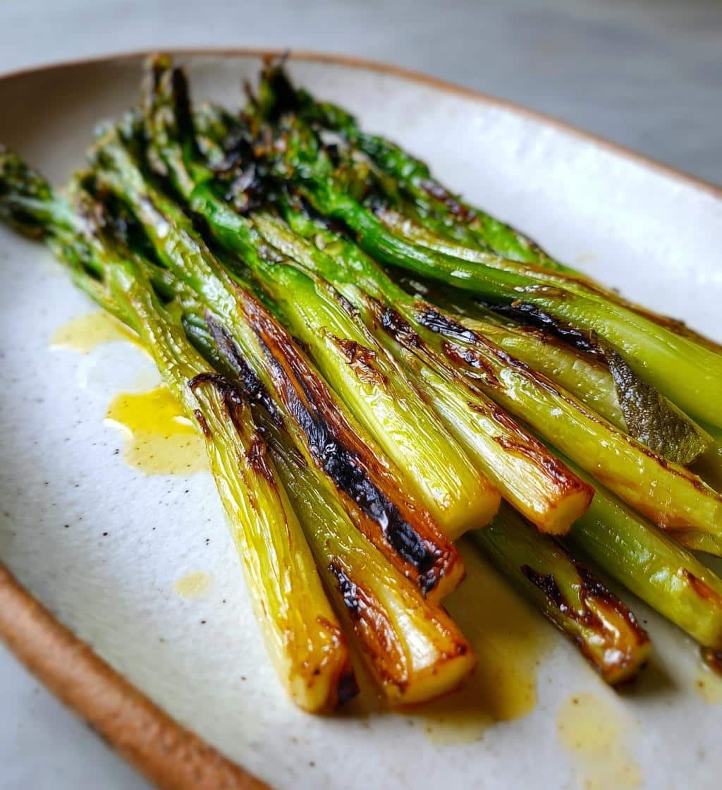 Healthy Roasted Spring Onions (Charred Simple)