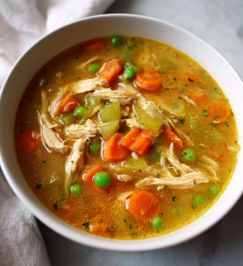 Healthy Rotisserie Chicken Shortcut Soup
