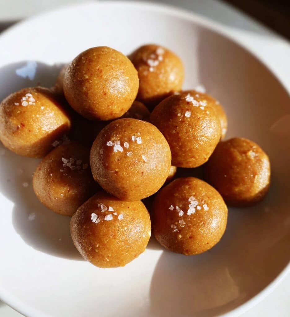 Healthy Salted Almond Butter Fat Bombs