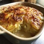 Healthy Scalloped Potato Cabbage Casserole (Vegan)