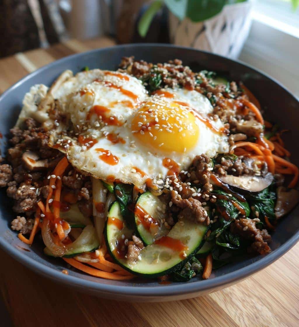 Healthy Sheet Pan Bibimbap Casserole - detail 1