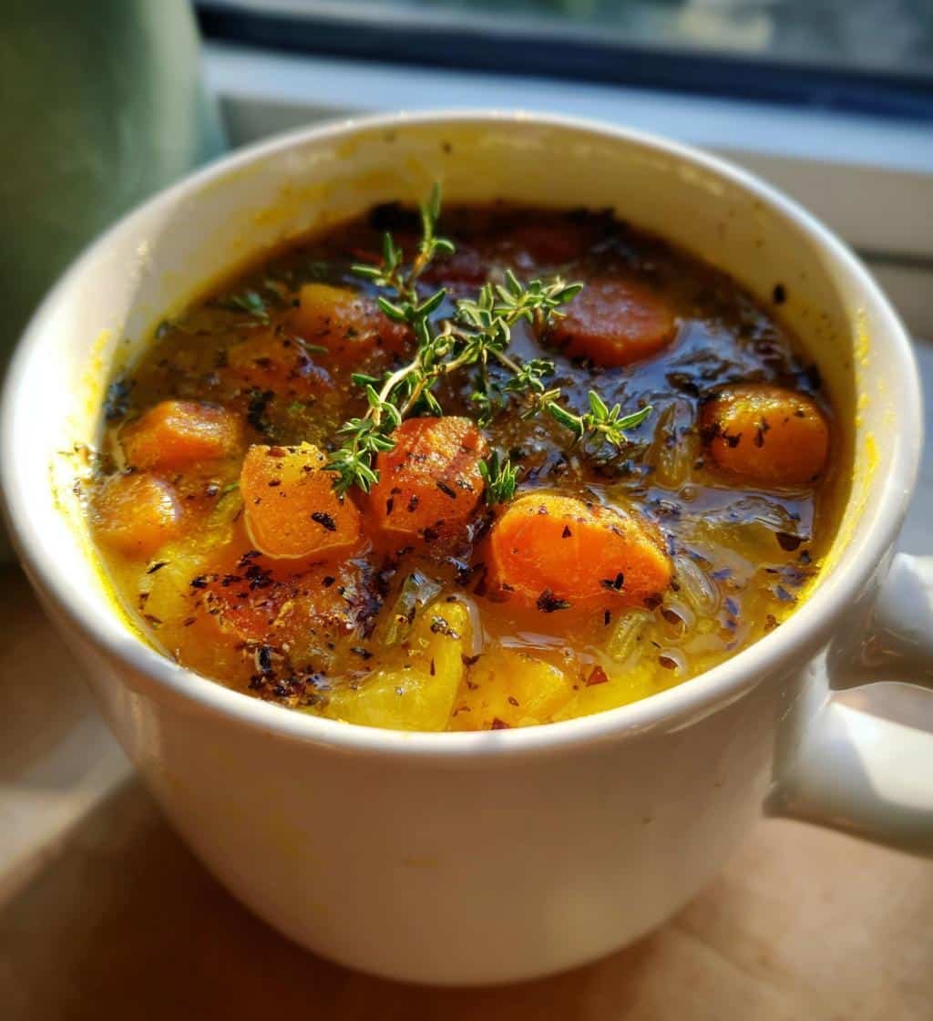 **35-Minute Healthy Sheet-Pan Roasted Veg Soup: Effortless Comfort** 4 Healthy Sheet-Pan Roasted Veg Soup - detail 1