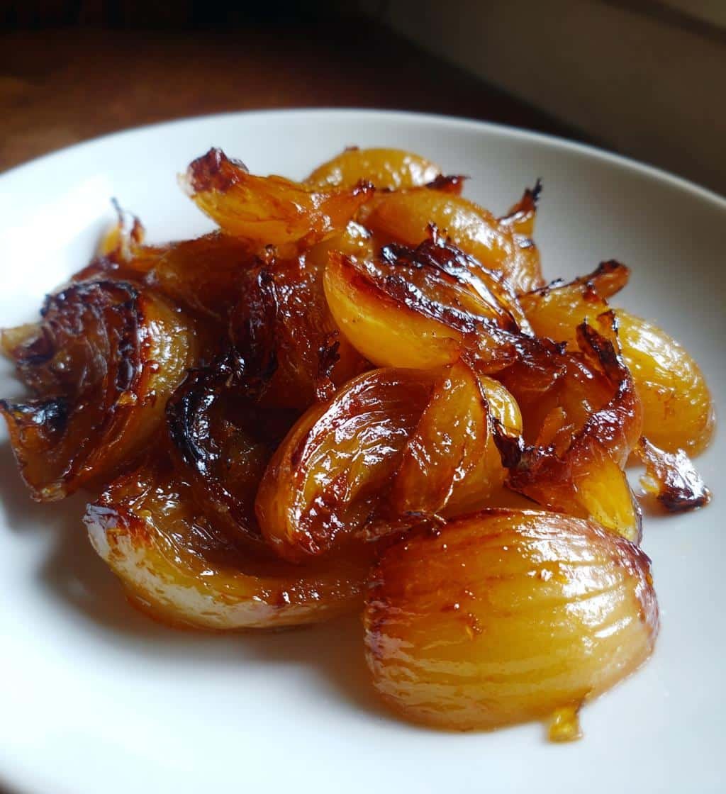 Healthy Shoyu Butter Roasted Onions