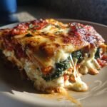 Healthy Smoked Mozzarella Lasagna