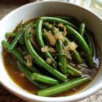 Healthy Smothered Green Beans soup