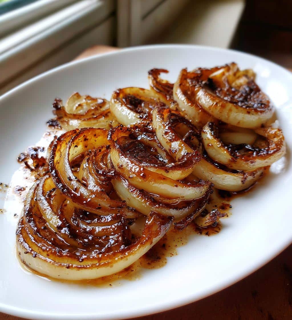 Healthy Soy Sauce Roasted Onions - detail 1