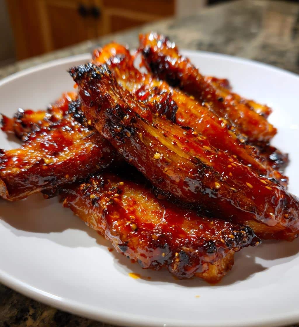 Healthy Sriracha Roasted Onion Wedges (Spicy)