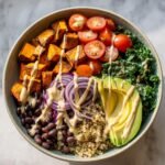Healthy Sweet Potato & Black Bean Buddha Bowl