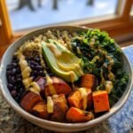 Healthy Sweet Potato & Black Bean Buddha Bowl