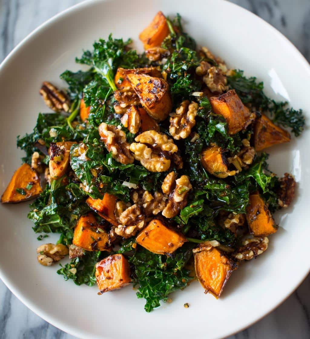 Healthy Sweet Potato & Kale Warm Salad: A 30-Minute Comfort Feast 4 Healthy Sweet Potato & Kale Warm Salad - detail 1
