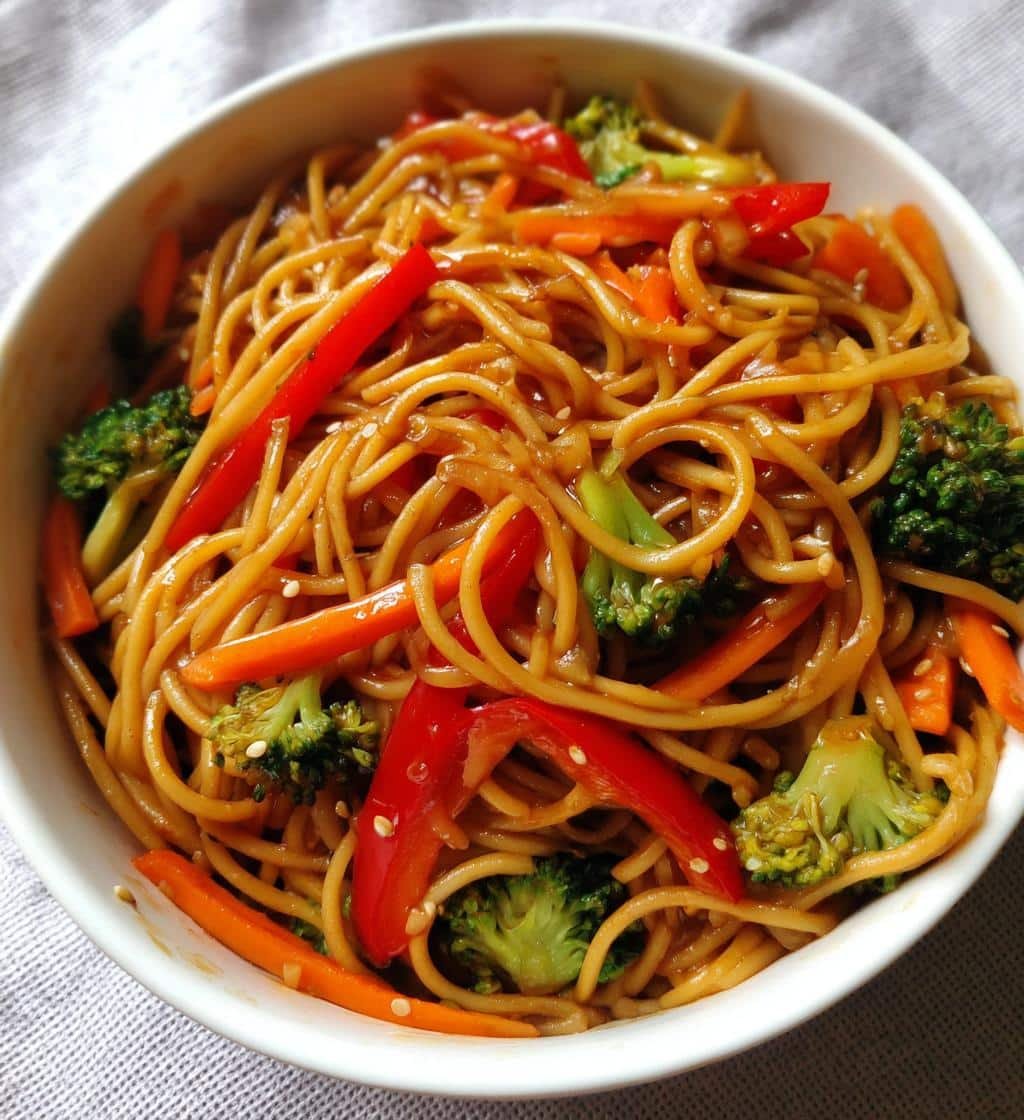 Healthy Sweet Potato Noodles Stir-Fry - detail 1