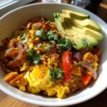Healthy Sweet Potato Scramble Breakfast Bowl