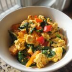 Healthy Sweet Potato Scramble Breakfast Bowl