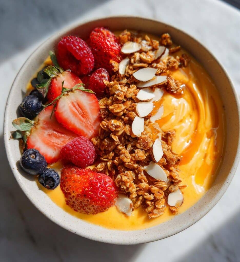 Healthy Sweet Potato Smoothie Bowl