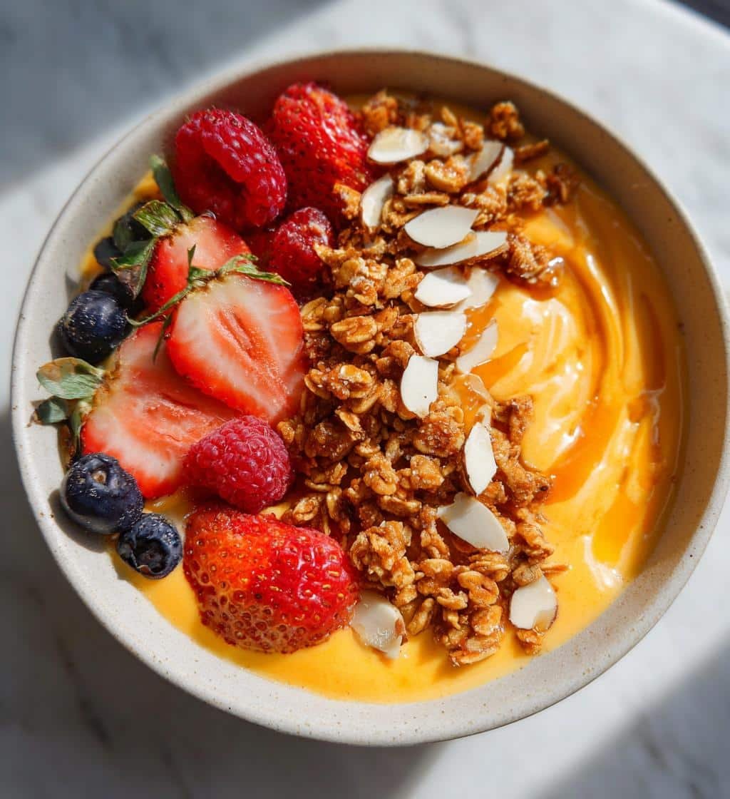 Healthy Sweet Potato Smoothie Bowl