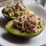 Healthy Tuna Stuffed Avocado Salad
