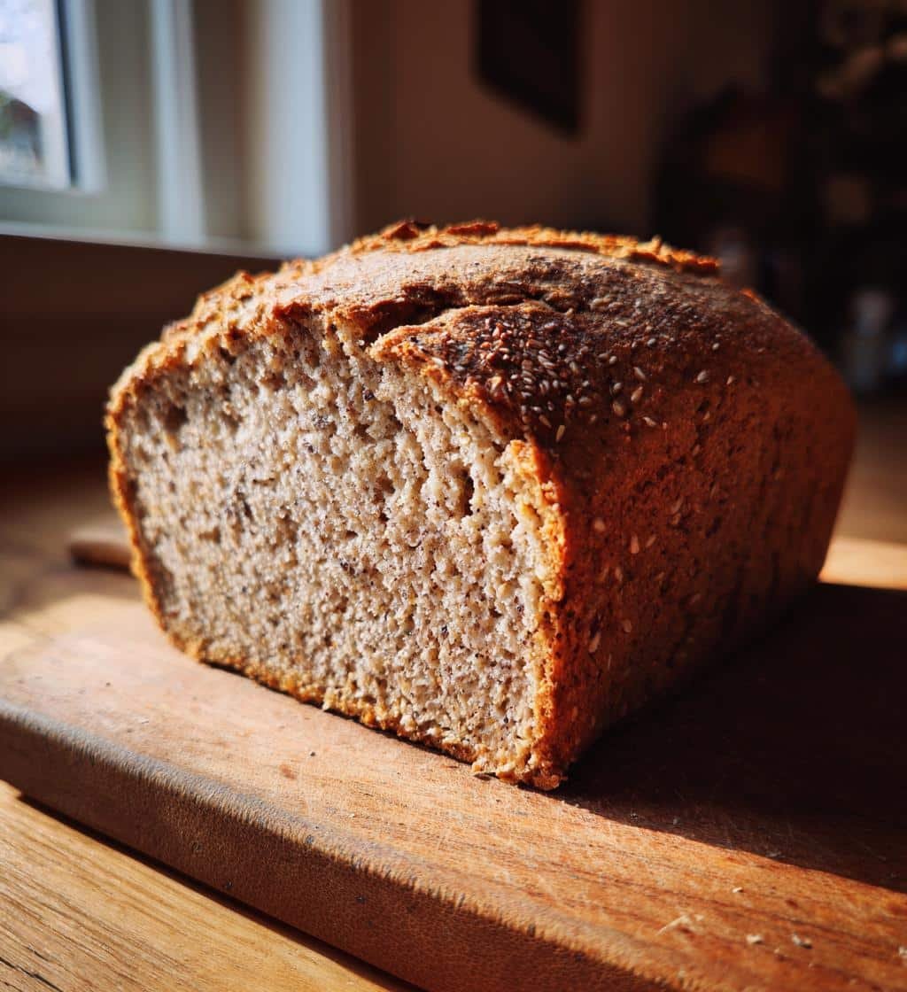 Healthy Vegan Gluten-Free Buckwheat Bread - detail 1