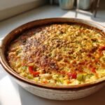 Healthy Vegan Salsa Verde White Bean Casserole