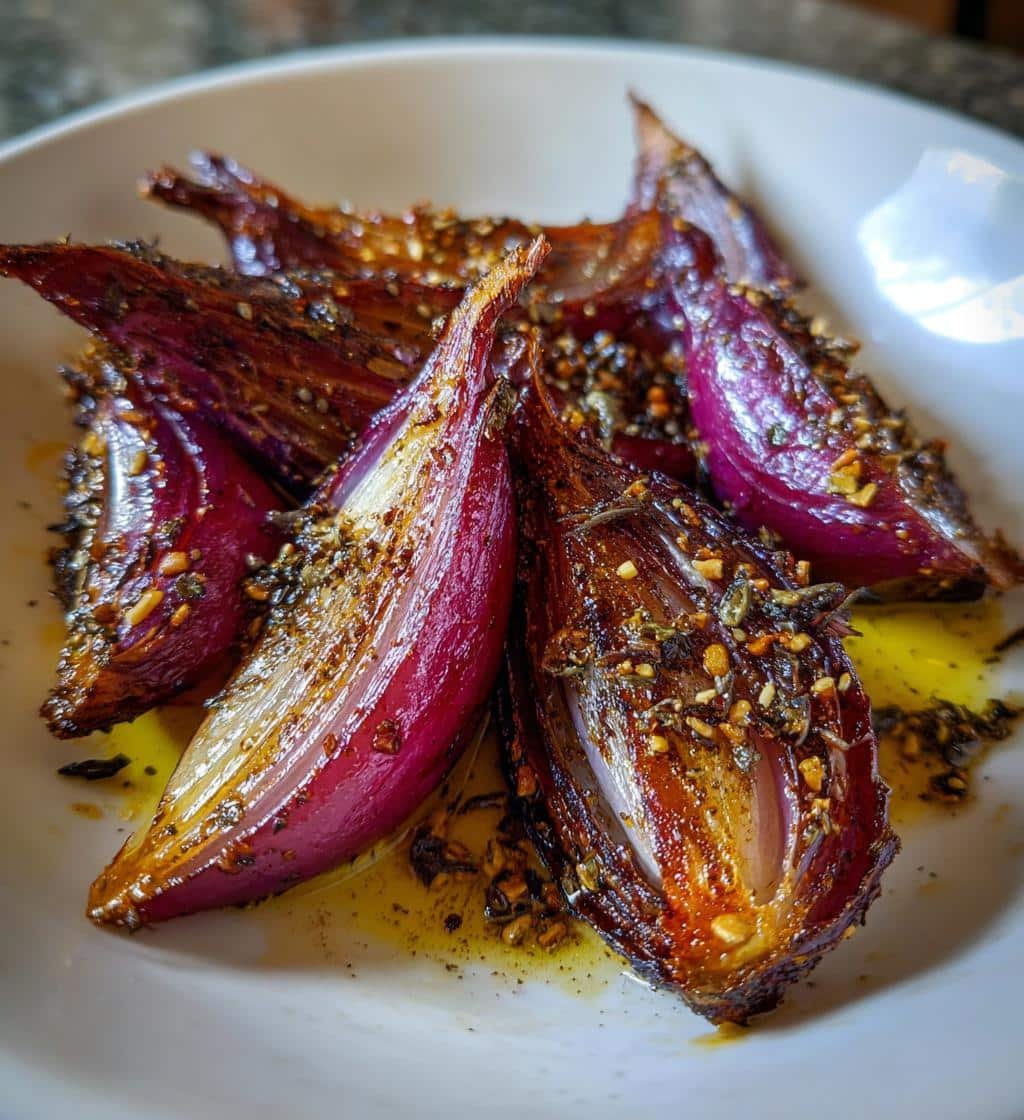 Healthy Za'atar Roasted Onions