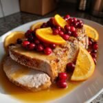Healthy crockpot cranberry orange turkey
