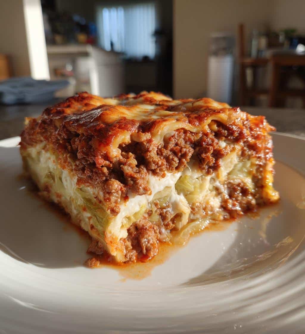 High-Protein Cabbage Lasagna: 28g Protein Per Serving! 4 High-Protein Cabbage Lasagna - detail 1