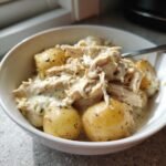 Homemade Crockpot Ranch Chicken and Potatoes